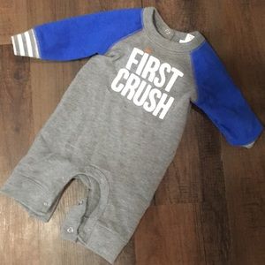 Cat and jack bodysuit. Newborn first crush!